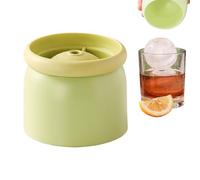 Molde de hielo esférico - Molde de reutilizable grande de 6 cavidades | Molde circular para cubitos de hielo | para jugos, bebidas, cócteles, whisky, café, cocina, , beber alimentos, bar