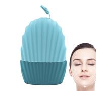 Molde de hielo facial - Rodillo de hielo refrescante para la piel | Masajeador facial de silicona reutilizable | Herramienta de hinchazón para ojos y cara | Ideal para calmar, tonificar y rutina