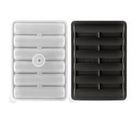 Molde de hielo para cócteles - Molde de silicona con palos largos, bandeja para cubitos de hielo congelador con embudo - para bodas, fiestas, bar preparación cócteles degustación de whisky