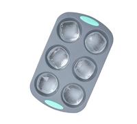 Molde de hielo para vacaciones, molde de corona de silicona, fácil de disolver, antiadherente, para cócteles, whisky y bebidas, para casa, bar, cocina, café, bebidas, fiestas, restaurantes