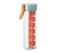 Molde de hielo para whisky, contenedores de de prensa sin contacto, bandejas de hielo a prueba de derrames para congelador, para bebida, leche, whisky, bourbon, refrigerador, hogar