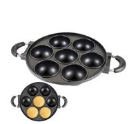 Molde de hierro para galletas de 1/2 pieza, molde para magdalenas, molde para magdalenas, molde para magdalenas | Herramienta de cocina duradera antiadherente para hornear, molde para cupcakes