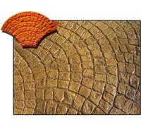 Molde de hormigón impreso imitacion Abanico - Moldes Hormigon Impreso Tematización (FLEXIBLE, 95x62 PALERMO)