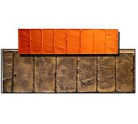 Molde de hormigón impreso imitacion Ladrillo - Moldes Hormigon Impreso Tematización (FLEXIBLE, CENEFA LADRILLO TOSCO 79x20 cm)