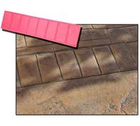 Molde de hormigón impreso imitacion Ladrillo - Moldes Hormigon Impreso Tematización (SEMI-RÍGIDO, CENEFA LADRILLO ANCHO 84x21,5)