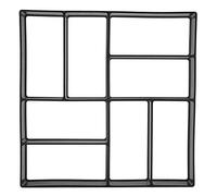 Molde de Hormigón para Pavimento, 40 X 40 X 4 Cm Molde de Hormigón, Pavimentadora de Bricolaje para Césped, Camino de Entrada, Patios Traseros, Molde de Cemento para Patio