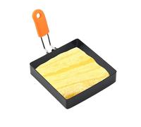 Molde De Huevo Cuadrado,Anillo De Huevo Cuadrado,Moldes Para Huevos Para Freír - Anillo Cuadrado Para Freír Huevos, Anillos Para Cocinar Huevos Con Mango De Silicona, Anillo Antiadherente De Acero Ino