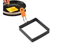 Molde de huevo cuadrado - Great Material, silicona egg rings, fried Eegg Mold, Non Stick Eegg Cooking Ring | Large Ring for Frying Eeggs, Square Molld for English Muffins, Griddle Cooking Shaper for