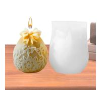 Molde De Huevo De Pascua Silicona De Dibujos Animados Para Cera De Soja,