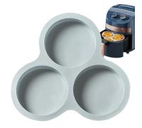 Molde de huevo de silicona - Molde para freidora de secciones, accesorio de cocina antiadherente, bandeja para la preparación de repostería | Solución de cocina reutilizable para to