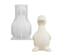 Molde de joyería resistente al desgarro, forma de pato, decoración de textura de silicona, adecuado para proyectos y estantes