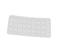 Molde de ladrillos de pared en miniatura fácil de limpiar para hacer modelos de arquitectura y medio ladrillo