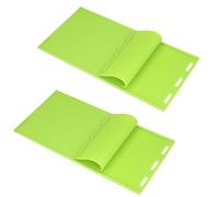 Molde de lámina de cera de abejas de 2pcs, herramienta de prensa de silicone de 5.4 mm Beewax Foundation Silicone Beekeeper Sheets para la fabricación de velas de panal