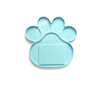 Molde de lápida conmemorativa para mascotas, forma de pata de hueso de perro, moldes de silicona de fundición de resina epoxi, marco de fotos, portavelas, fabricación de bricolaje, molde de hueso de