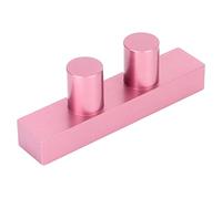 Molde de Lápiz Labial DIY, Brillo de Labios Multiusos de Aluminio de 2 Orificios para el Hogar Y Salón Bálsamo Labial DIY, Fabricante de Relleno de Bálsamo de Brillo Labial para