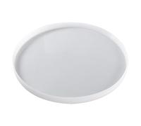 Molde de mesa de resina, bandeja de silicona con 3 patas de mesa, moldes creativos de silicona con 3 patas, tablero de charcutería de resina para tabla de charcutería, café de río, decoración del
