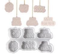 Molde De Moldeo De Resina Para Uso Doméstico,2026 Colgante Suave Antiadherente | Moldes De Silicona Para Artesanías | Para Amigo, Casa, Cocina, Salón, Interior y Exterior, Pastelería d