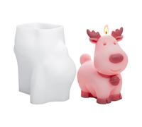 Molde de navideño - 3x2x3in 3d cada molde de resina, herramienta de fundición artesanal de arte lindo para chocolate, jalea, pastel, dulces, hielo, | Proyectos de Decoración DIY Para