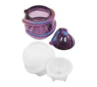 Molde De Olla En Forma De Huevos De Serpiente - Molde De Silicona para Tarro De Almacenamiento, De Almacenamiento De Silicona Moldeada De Resina - Molde De De Almacenamiento De Cemento