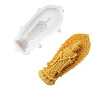 Molde de oración para manualidades, adorno de yeso, moldes de decoración del hogar, joyería hecha a mano para entusiastas de la aromaterapia, molde Guanyin de oración