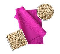 Molde De Pastel De Chocolate Cocodrilo Piel Textura En Relieve Fondant Pastel Encaje Mat Silicona Molde Chocolate