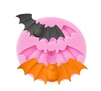 Molde de pastel de Halloween - Moldes para Halloween, moldes de silicona para pasteles de Halloween | Moldes de silicona espectrales de Halloween para hacer dulces, moldes de chocolate de Hallow