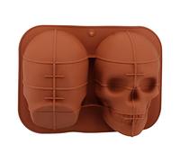 Molde De Pastel En Forma De Calavera 3D Para Decoración Y Horneado De Pasteles DIY