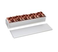 Molde De Pastel Rectangular Genérico - Molde De Aluminio Para Hornear Con Tapa | Molde De Espuma Desmontable, Utensilios De Horneado Rectangulares Antiadhesivos Para, Cheesecake, Pastel