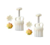 Molde de pastelería chino, molde de hoja de arce 3D, molde de hoja de arce a mano, galletas, herramientas eficientes para hornear tartas, postres