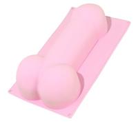 Molde de pene, moldes de pastel de silicona resistentes a la alta temperatura, molde de pastel de pene antiadherente, silicona interesante para chocolate, hielo, yogurt, gelatina