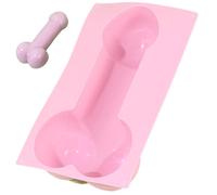 Molde de pene, moldes de pastel de silicona resistentes a la temperatura alta, molde de pastel de pene antiadherente, silicona interesante para chocolate, hielo, yogurt, gelatina, sartén.