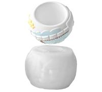 Molde de Plantador de Entrenamiento 3D - Molde de silicona para resina epoxi y yeso | Macetas suculentas, portavelas, perfecto para decoración de interiores, fácil extracción, suministros de artesanía