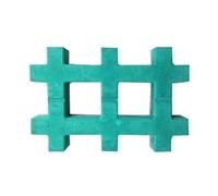 Molde de plástico para baldosas de cemento, DIY Garden Plastic Paving Mold For Cement Brick Stone Concrete 4 Types Multicolor(A)