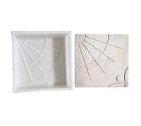 Molde de plástico para pavimentación de jardines, Paving Mold Multicolor Multiple Sizes For DIY Garden Path(B)