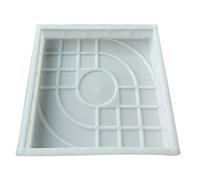 Molde de plástico para pavimentación de jardines, Paving Mold Path Maker 25x25cm