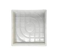 Molde de plástico para pavimentación de jardines, Square Paving Mold For DIY Concrete Brick Stone Garden Patio Path And Driveway S L Sizes(S)