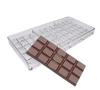 Molde de policarbonato duro para hacer barras de chocolate, molde de policarbonato para hornear, molde para repostería, molde para chocolate,