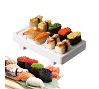 Molde de prensa para sushi - Máquina de Sùshi rectangular | Mòulo de bolas de arroz Nigiri, herramienta de prensado de bules Dë Rìz antiadherente 10 en 1 e 15 Cm, Machina en Sushiii Dė Riż Multiforme