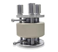 Molde de prueba de presión de batería de 10 mm, accesorio de montaje de celdas de alta resistencia con presión máxima de 800 MPa, herramienta de compresión de investigación de batería de estado sólido