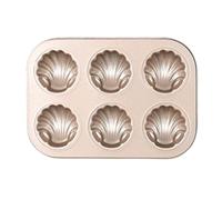 Molde de repostería para repostería, 6/9/12 cavidades, antiadherente, para dulces, grado alimenticio, acero al carbono, molde para pastel, molde de madeleine, molde para galletas, pasteles