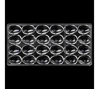 Molde de resina antiadherente con forma de huevo de 4/24 agujeros para tartas de chocolate, caramelos, helados, herramientas para hornear, utensilios de cocina de Pascua