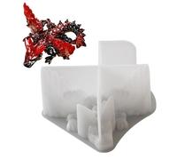 Molde de resina de dragón con alas de , molde de silicona epoxi 3D, molde detallado para tallar, herramienta de decoración de tartas de fondant, fundición de hormigón, cemento, arcilla