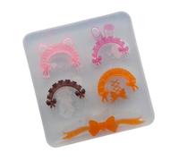 Molde de resina de personaje de sirvienta, herramienta de manualidades de silicona para accesorios de joyería hechos a mano, seguro, perfecto para regalos, moldes de accesorios de sirvienta