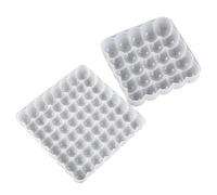 Molde de resina de silicona con media cuenta, epoxi para hacer obras de arte, decoración del hogar, juego de silicona cuadrado redondo