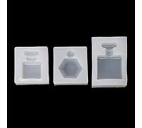 Molde de resina de silicona para botellas, moldes de fundición 3D para manualidades, juguetes hechos a mano para niños, para posavasos, llavero, cenicero, bandeja de animales para hornear pasteles