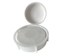 Molde de resina epoxi, caja de joyería, frasco, botella de almacenamiento de resina, cuenco de almacenamiento de textura de silicona para amantes de las manualidades, molde de cuenco de silicona