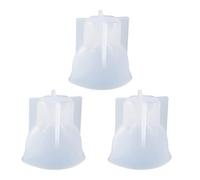 Molde de resina epoxi de cristal para dinero creativo, molde de la suerte para decoración de llaveros, colgantes de coche, moldes de silicona de resina para hacer llaveros y joyas