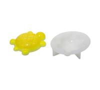 Molde de resina epoxi de silicona/práctica de forma de tortuga adornos prácticos que hacen la herramienta de joyería del molde para artesanos