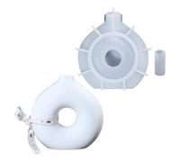 Molde de resina, forma de dona, flexibilidad de silicona, fácil liberación, decoración artesanal, materiales moldeables, compatible con epoxi, molde de artístico, moldes de para hacer