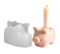 Molde de resina para candelabros Moldes decorativos de yeso 3D con forma de | Molde De Resina Epoxi Artesanal Para Principiantes Profesores De Arte Aficionados Apasionados De Ocio Creativo Casero Evento